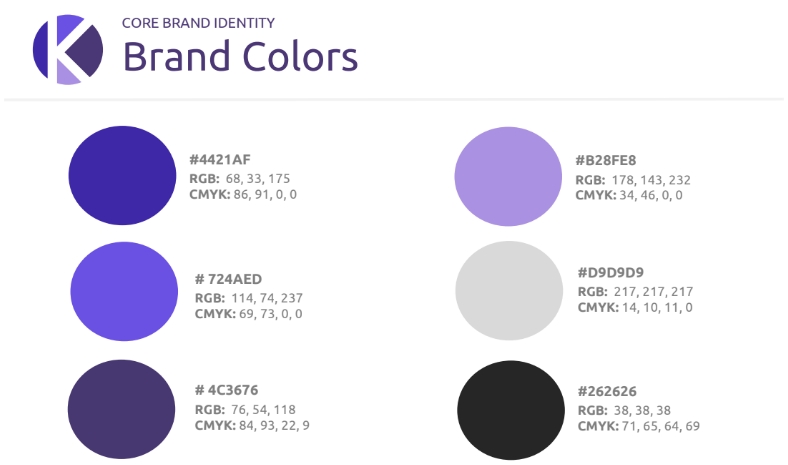 Kampus24 brand colors